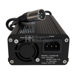 Cargador 24V 8A MK LS24-8 | para bateras MK M34 SLD G